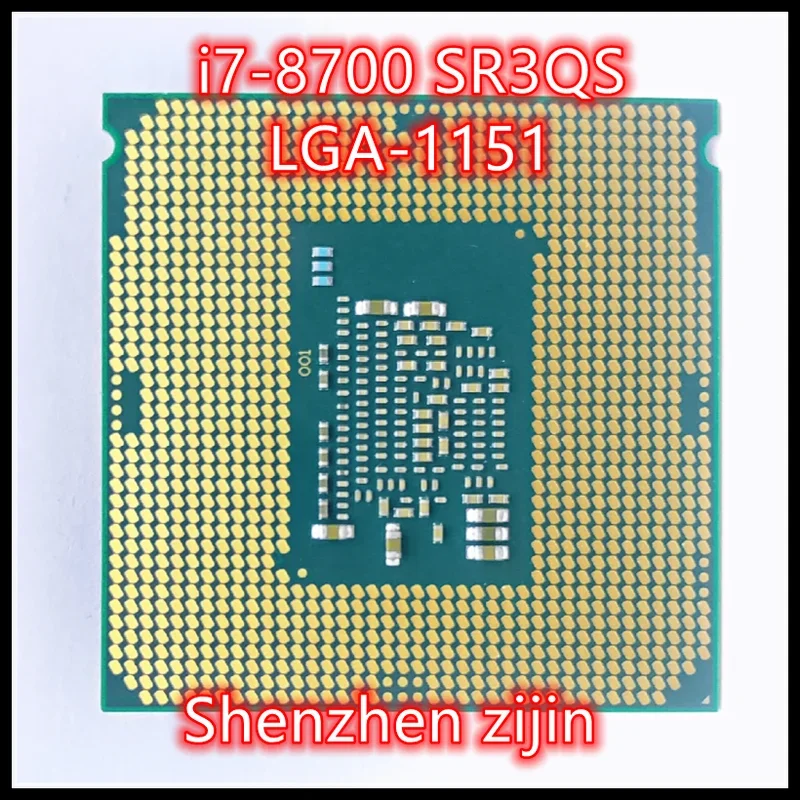 i7-8700 SR3QS  3.2 GHz Six-Core Twelve-Thread CPU Processor 12M 65W LGA 1151