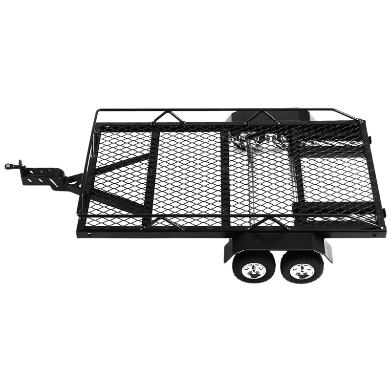 

ODIES-Metal Trailer For RC Car Crawler Axial SCX24 Jeep-Gladiator TRX4M