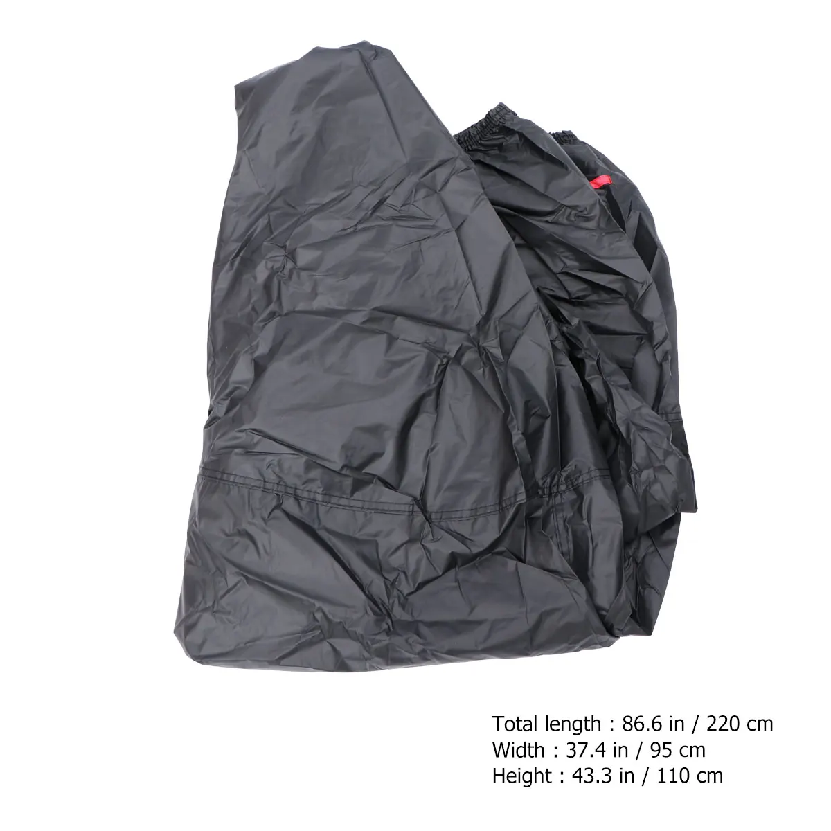 

Universal Motorcycle Cover Waterproof Dustproof Bike Rain Protector Sunscreen Fits Most Models Anti Theft Lock Hole Double