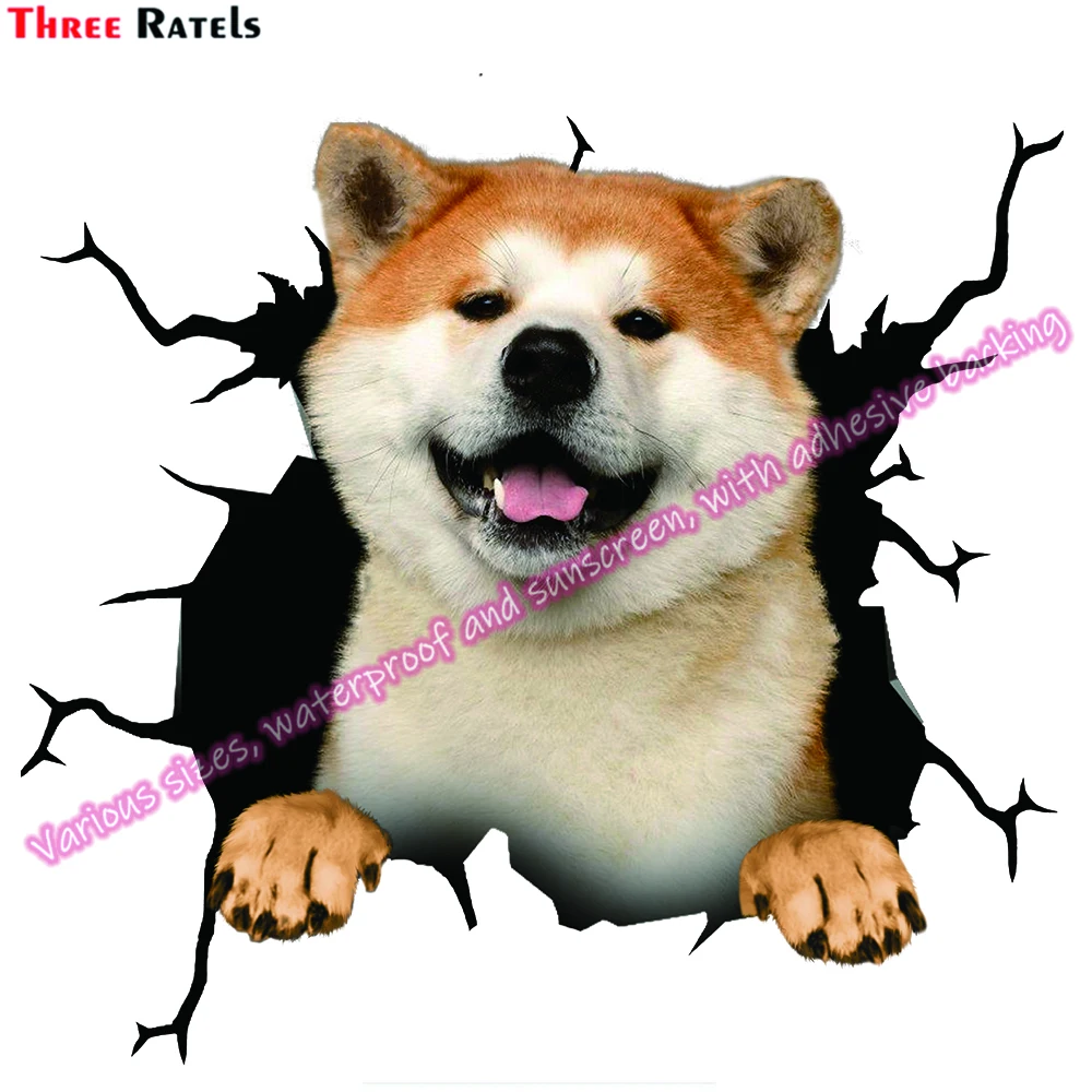 

Three Ratels DA Shiba Inu Stickers for Living Room Bedroom Wall Decoration Home Decor Art Mural Wallpaper