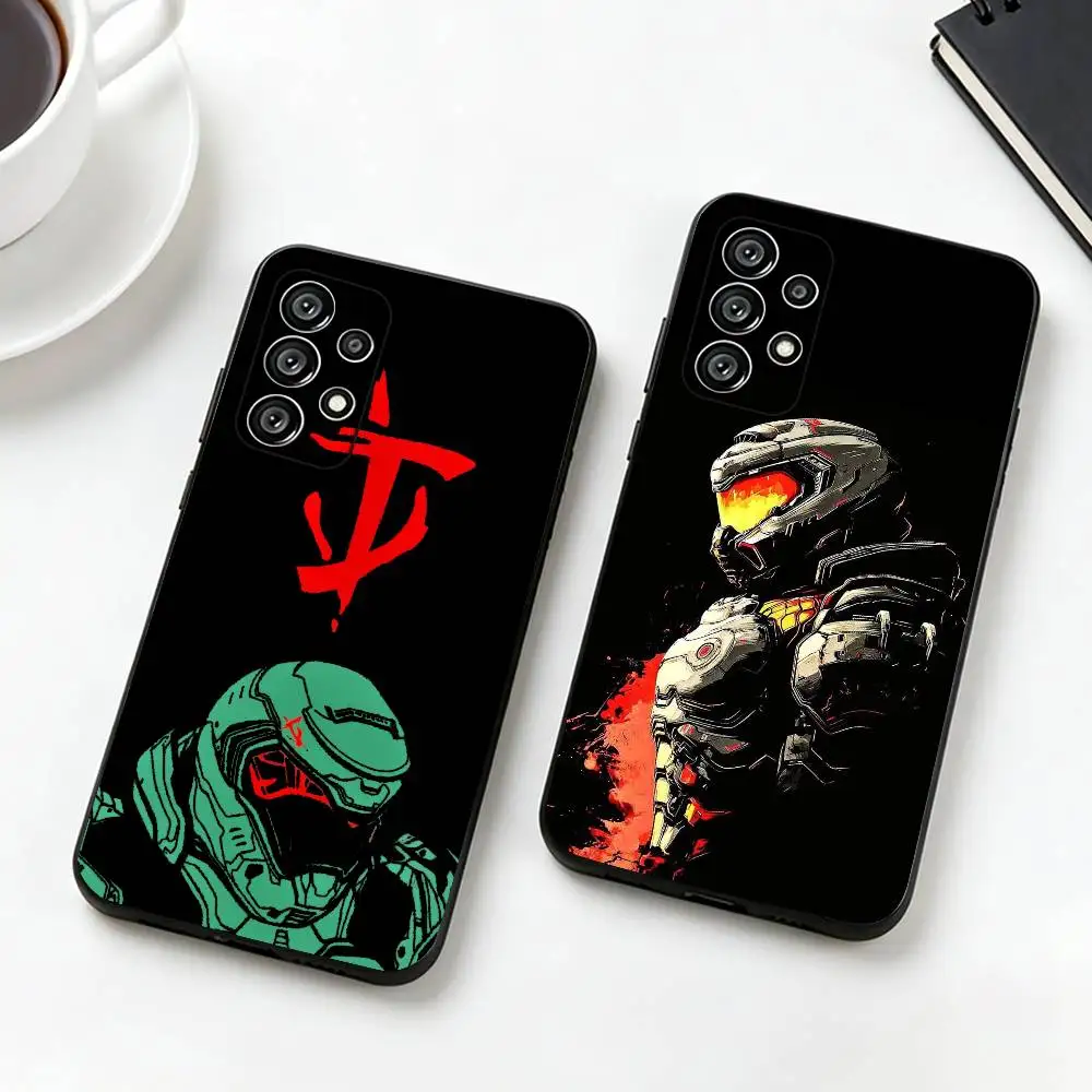 Doom Eternal Game  Phone Case For Samsung S25,S24,S21,S22,S23,S30,Ultra,S20,Plus,Fe,Lite,Note,10,Black Cover