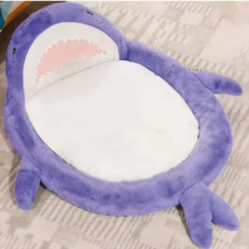 

Autumn and winter sofa pet nest non-slip cute great white shark shape cat nest doghouse sleeping mat pet bed
