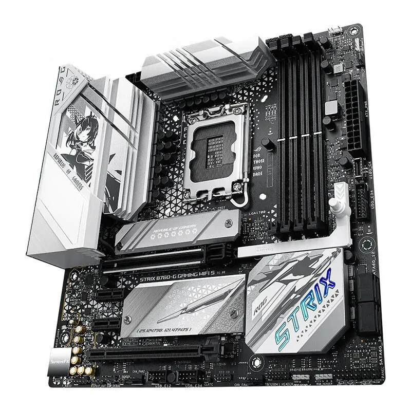 

STRIX B760-G GAMING WIFI S Small Chuixue S main board supports DDR5
