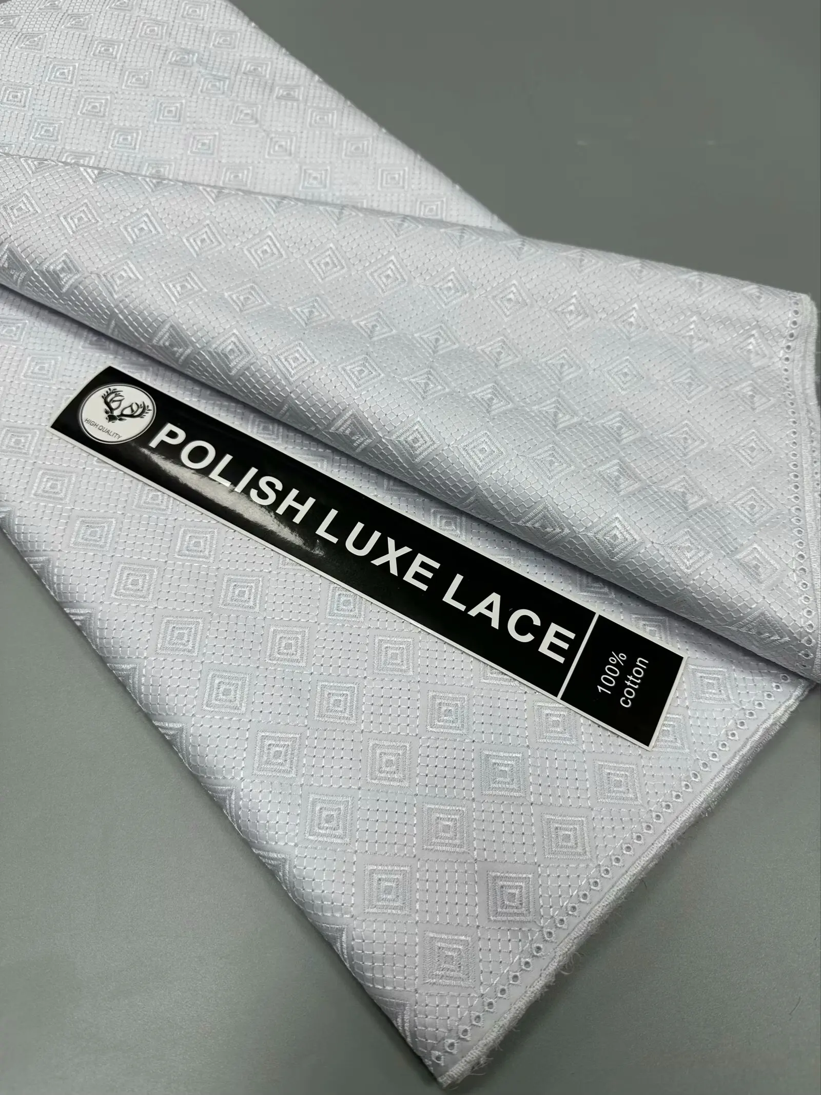 الأفريقي البولندية القطن الفوال الدانتيل جودة عالية الذهب 5 ياردة 2025 لينة التطريز نيجيريا البولندية أقمشة الدانتيل الزفاف للرجال