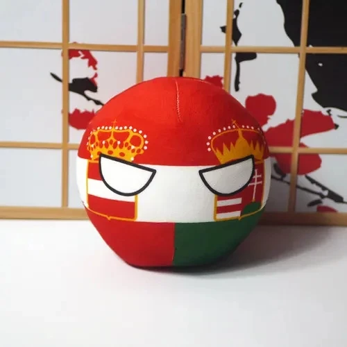 Countryballs Plush Doll Byzantine Prussia Habsburg Austro-Hungarian Yugoslavia Ball Polandball Stuffed Pillow Toy for Gift