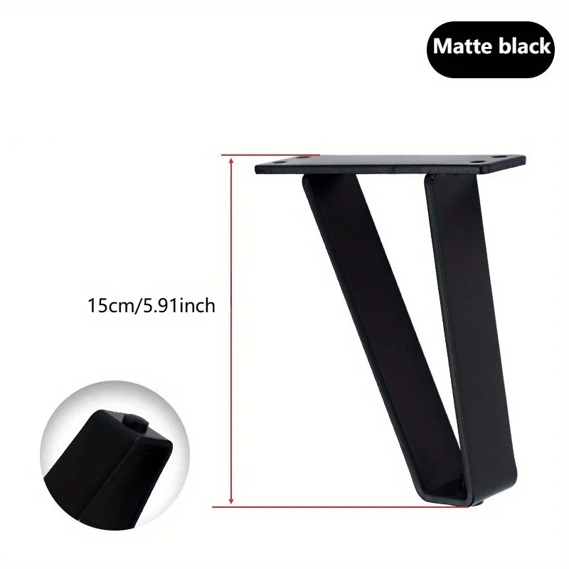 Copper Conical Furniture Legs Versatile Metal Legs for Kitchen Hotel Outdoor Bedroom Apartment Home Office Bathroom