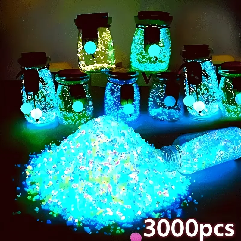 3000 Buah/Tas Pasir Bercahaya, - Resin Art Light ulasan dan harga