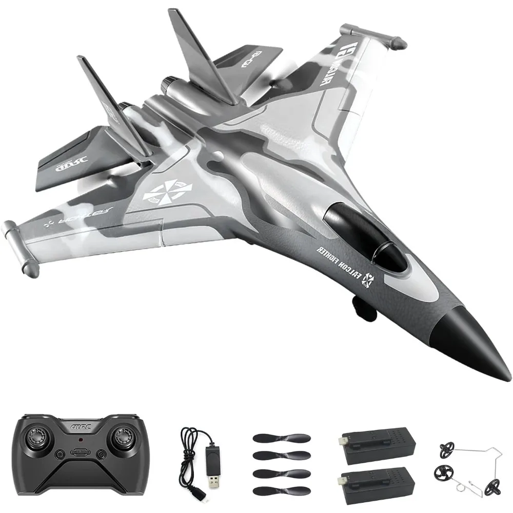 3 Channel RC F-22 Stealth Raptor Stunt Fighter with Xpilot Stabilization System for Easy Flight