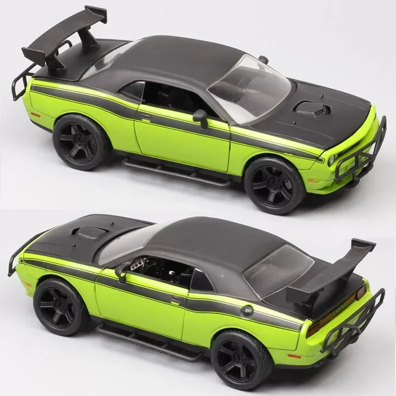 

1:24 Scale Jada Letty Ortiz 2011 Dodge Challenger SRT8 Diecast Vehicles Muscle Car Model Furious 7 Souvenir Collectors Gifts Z16