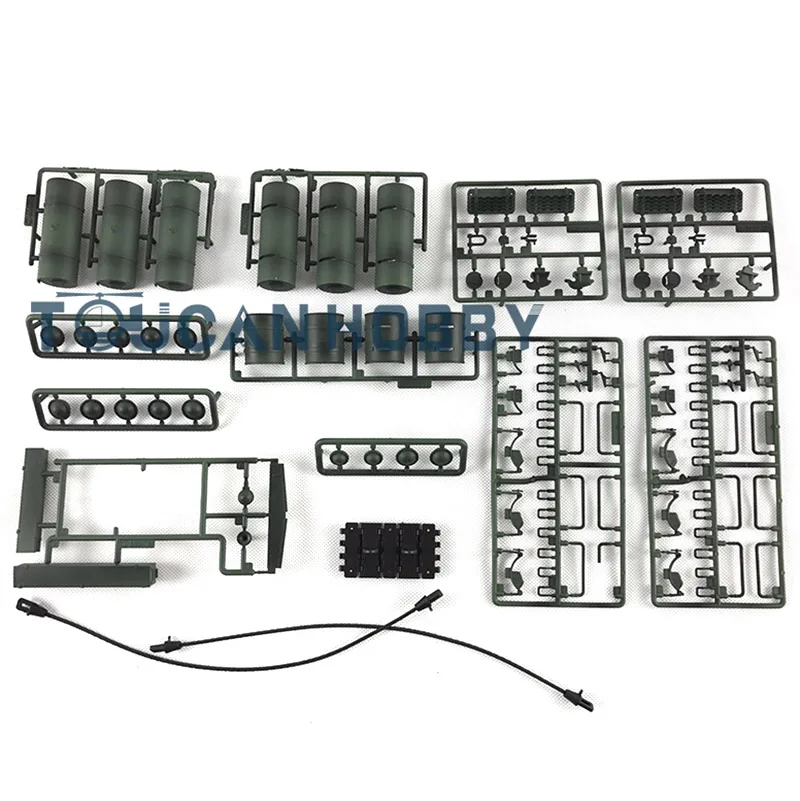 

3909 Model Plastic Decoration Bag For HengLong 1/16 Scale Russian T34-85 RC Tank Accessory TH00524-SMT9