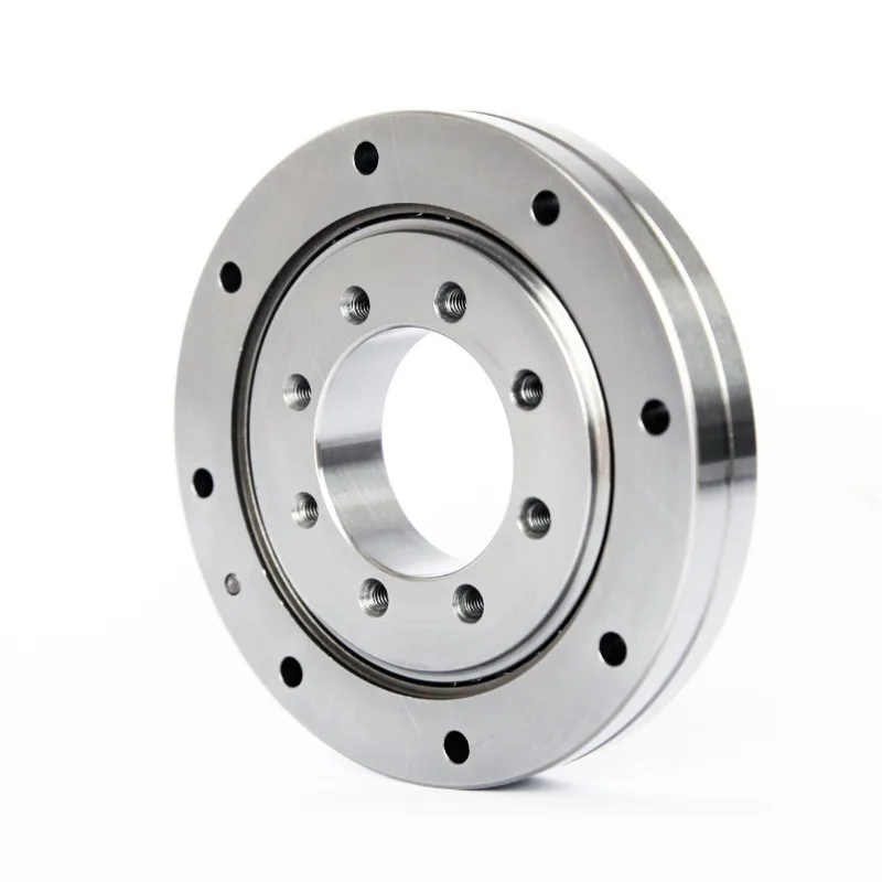 For hollow rotary platform bearings, CNC machine tool robot slewing support turntable bearing