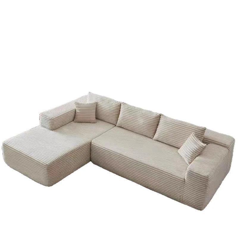 

Minimal compression sofa, installation-free modern style home comfort living room exhibition hall universal combination L type