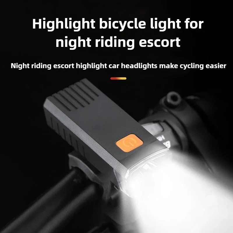 Bicycle Front Light Taillight USB Rechargeable Led Waterproof Outdoor Mountain Bicycle Lamp Bell Headlight Bicycle Accessories