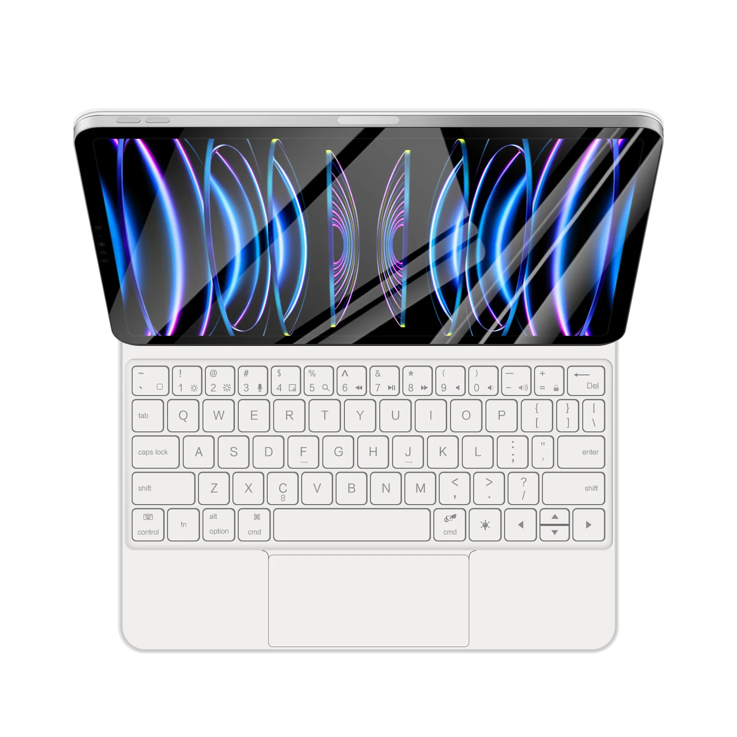 Folio Keyboard Magic For iPad Pro 11 2022 2021 2020 2018 Air 11 inch M2 Air5 Air4 Smart Cover Multi-touch Backlit Keyboard Case