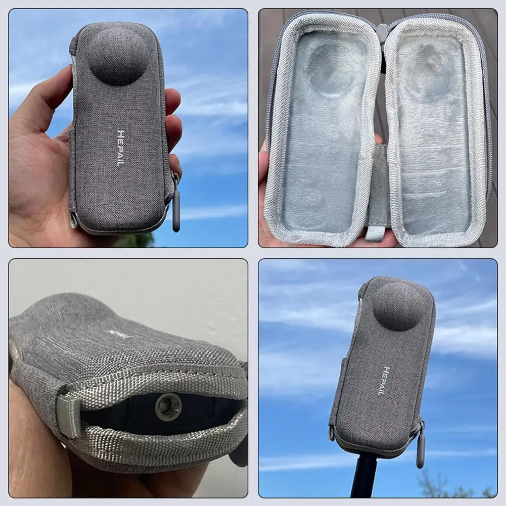 قابلة للشحن بطارية ليثيوم أيون حزمة واقية مقاوم للماء شل غطاء إطار بلاستيكي HD فيلم لملحقات كاميرا Insta360 X5