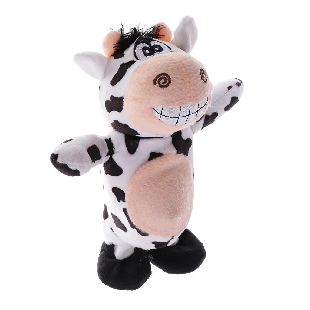 Enregistreur sonore en peluche Little Cow Butter pour l'apprentissage des discours des tout-petits