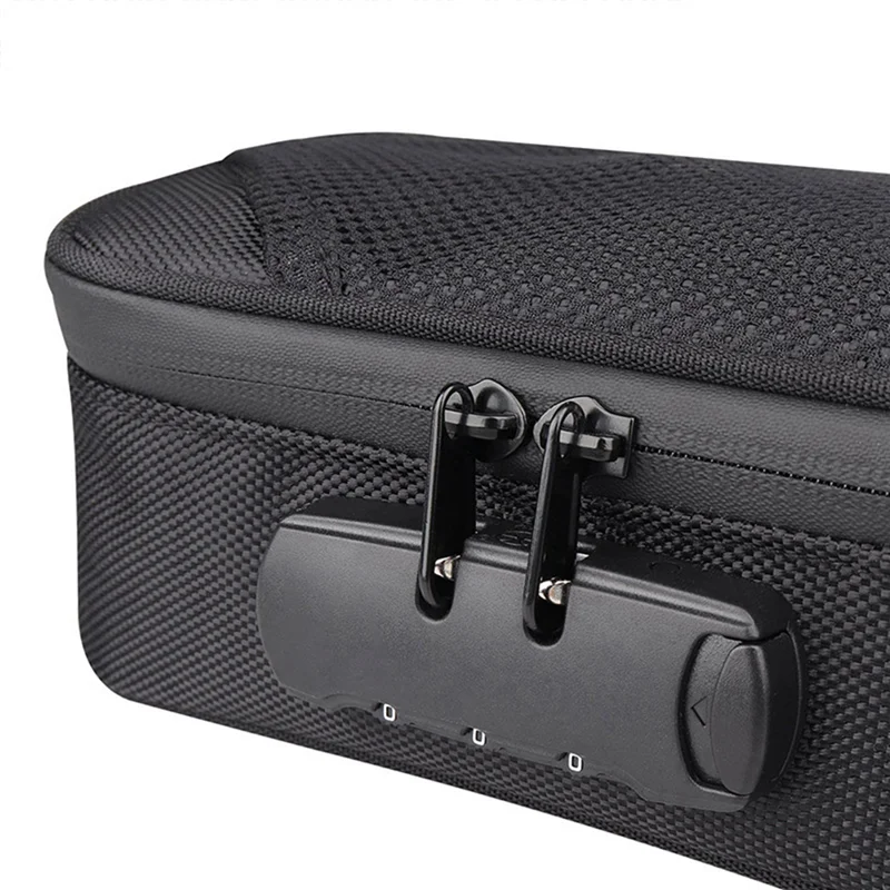 1 PCS Smoking Deodorant Storage Box Kit With Combination Lock Rolling Tray Grinder Storage Bag Set