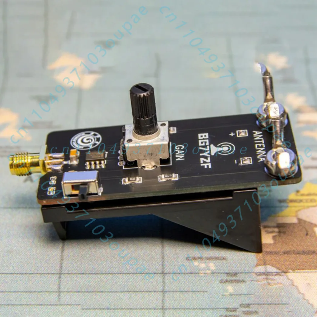 NE592D Portable Active Small Loop Antenna, Radio/SDR Receiver Antenna Enhanced Medium Wave Short Wave FM