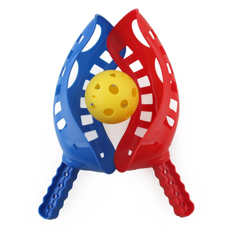 1 Set Bambini Scoop Ball Toy Sport all'aria aperta Cattura palle Set di giochi Lancio e cattura Giocattoli interattivi genitore-figlio Gioco di lancio da giardino