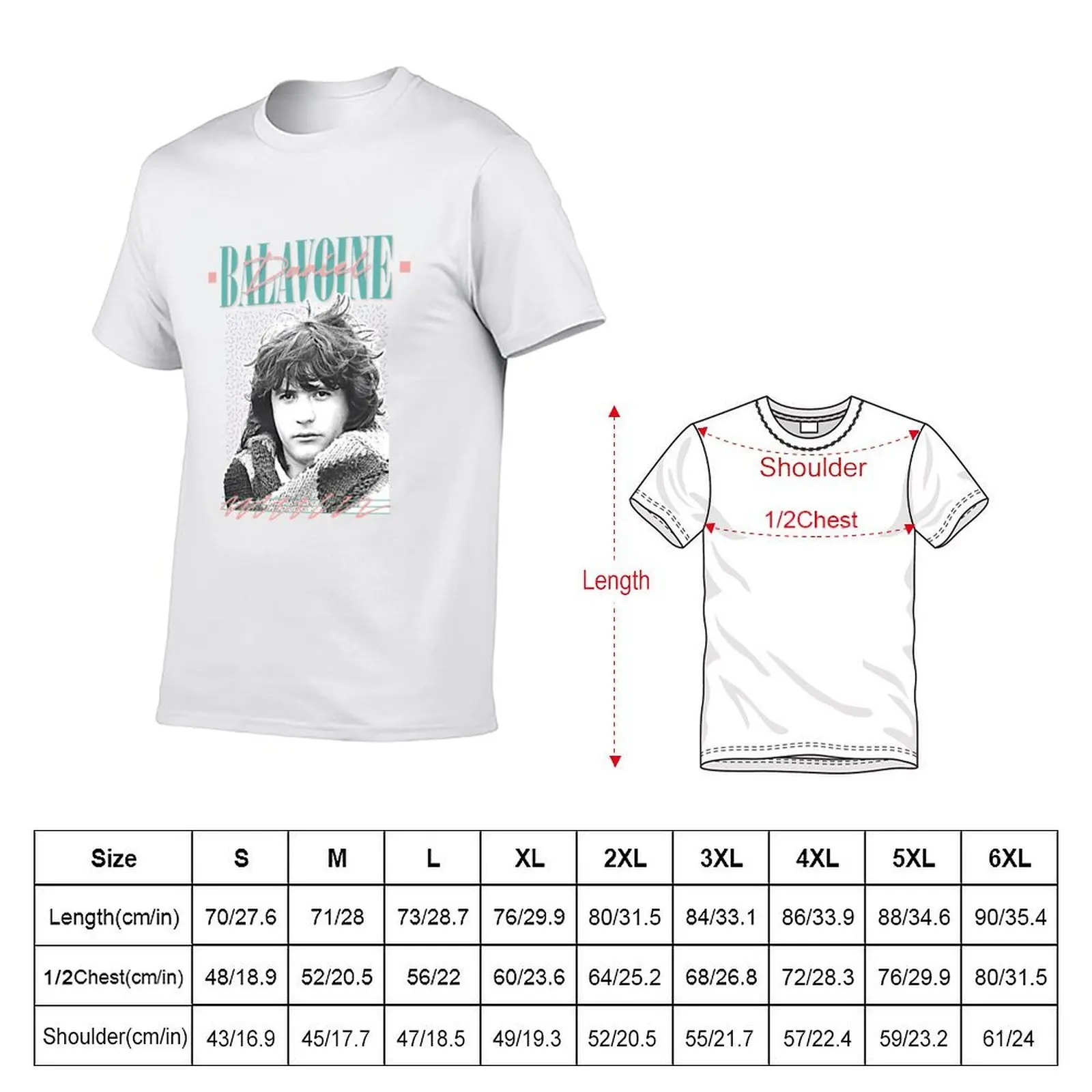 Daniel Balavoine T-Shirt cotton tshirt 100% t shirt men 100% cotton luxury brand cotton t shirt pack T-shirt