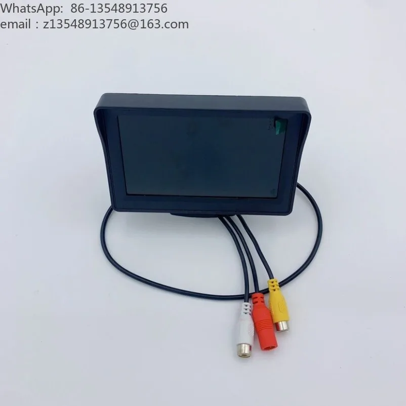 4.3 inch car display AV signal lotus head reversing image truck car general