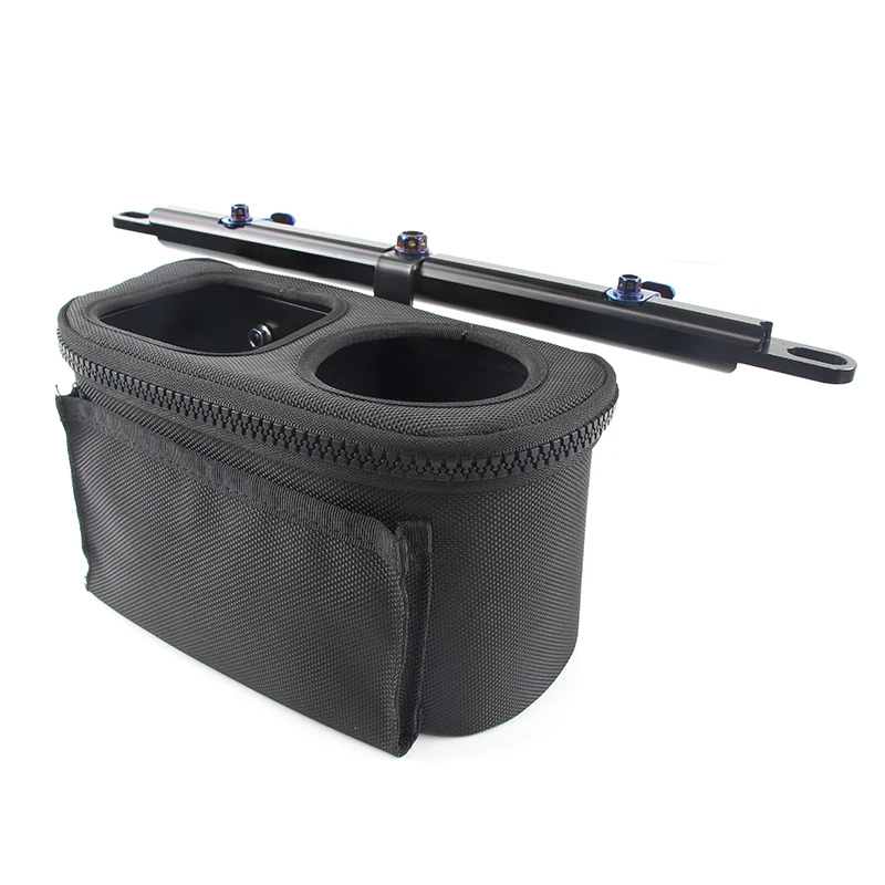 Motorcycle Handlebar Drinking Water Bottle Cage Cup Holder  Storage Bag  For YAMAHA NMAX XMAX TMAX 530 500 SX DX