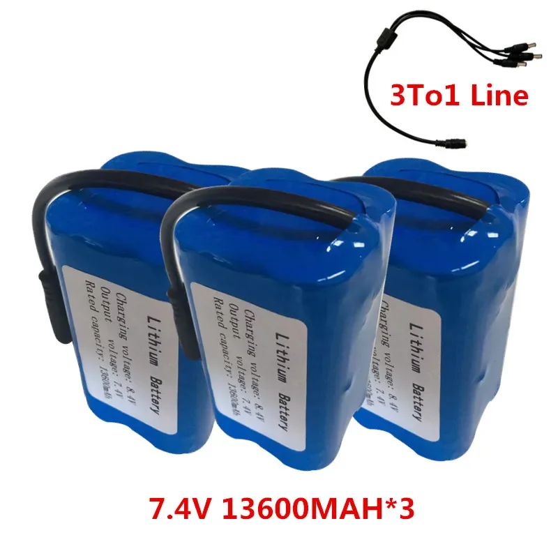C108 600M GPS One Click Return Remote Control Bait Boat Spare Parts 7.4V 13600MAH Battery/3-In-1 Line//Motor/GPS RC/USB/Cover