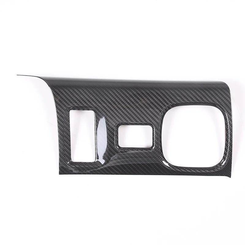 For Toyota 86 for Subaru BRZ 2022-23 Real Carbon Car Seat Heating Adjustment Frame Cover Trim Car Accessories(automatic Version)