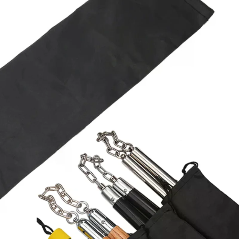 Nunchucks Bag Universal Durable Black Drawstring Pouch Storage Bag For Luminous Wooden Aluminum Alloy Stainless Steel Nunchucks