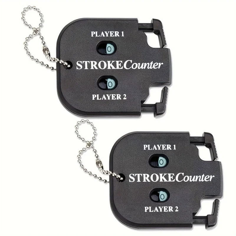 Golf Score Indicator, Hitting Counter, Portable Counting Outdoor Sports Click Key Chain, Used For Golf Game Scorer, Golf Gadget