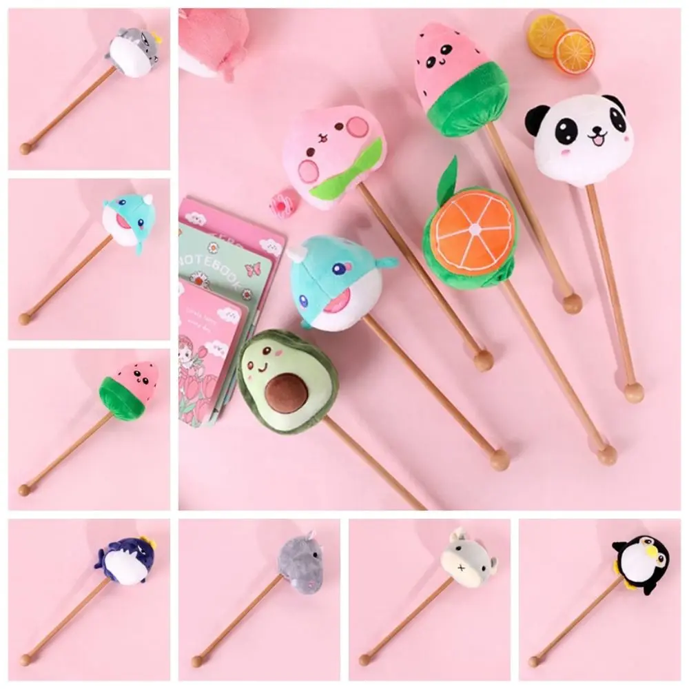 Cute Scratch An Itch Massage Hammer Stick Massage Tool Relaxation Meridian Slap Stick Hand-held Plush Back Beater Birthday Gifts