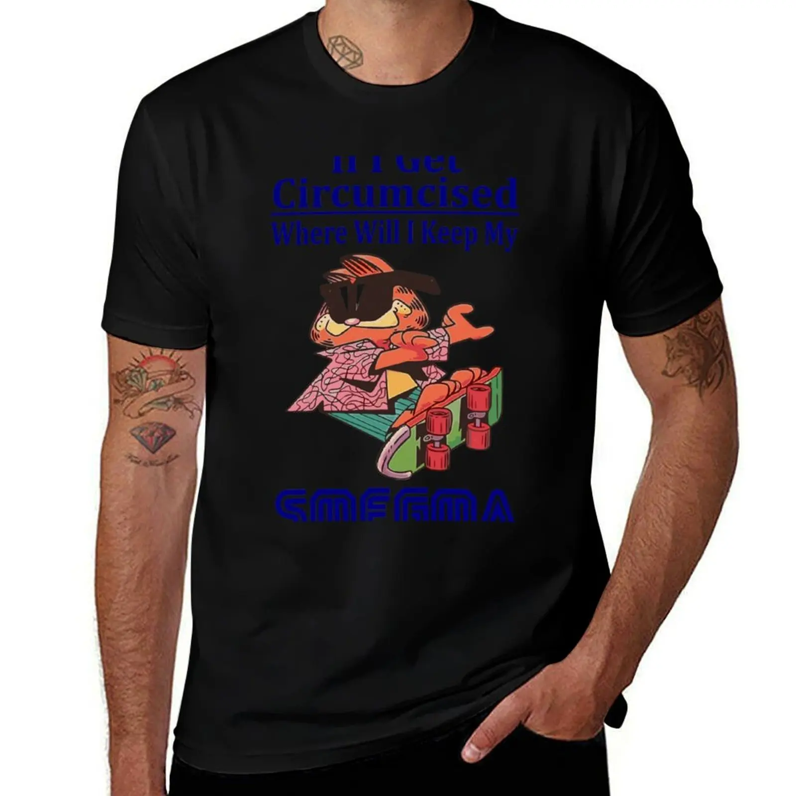 if i get circumcised where will i keep my smegma T-Shirt Creative Graphic Tee Shirt