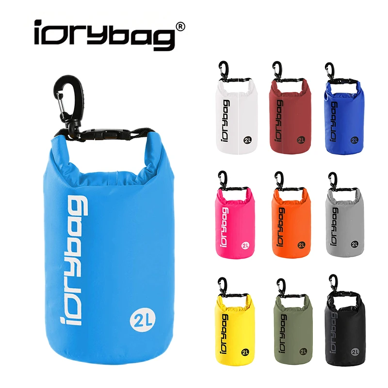 

Idrybag 2L Swimming Waterproof Dry Bag Sports Canyoning Bag Ipx6 Waterproof Bag for Travel Kayaking Boating Beach Dry Bag