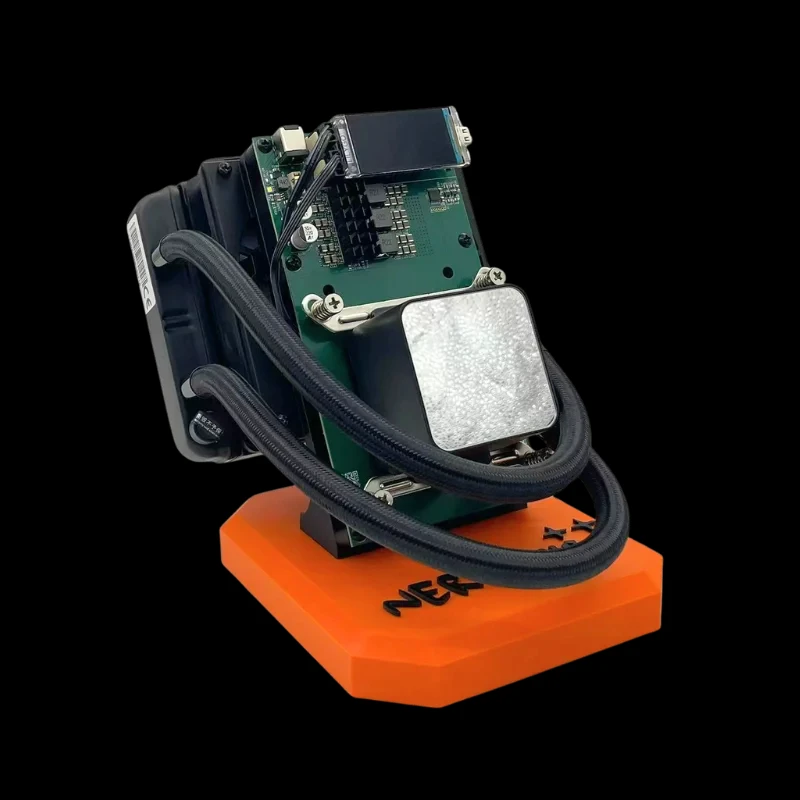 

Bitaxe Miner NerdQaxe++ 4.8Th/s 4Pcs BM1370 | 2.4G WiFi Hydro Liquid Cooler Miner SHA-256 ASIC