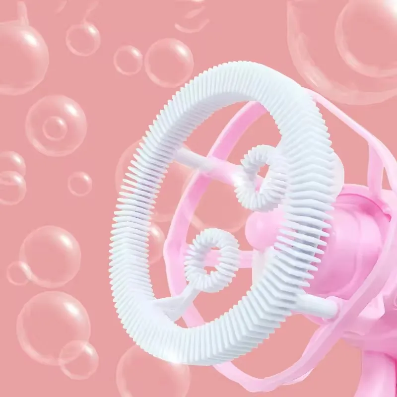 Bubble gun Creative Bubble In Bubble ของเล่นฟองสบู่เครื่อง Blower Maker ฤดูร้อนปาร์ตี้กลางแจ้งเกมของเล่นสําหรับเด็กชายหญิง
