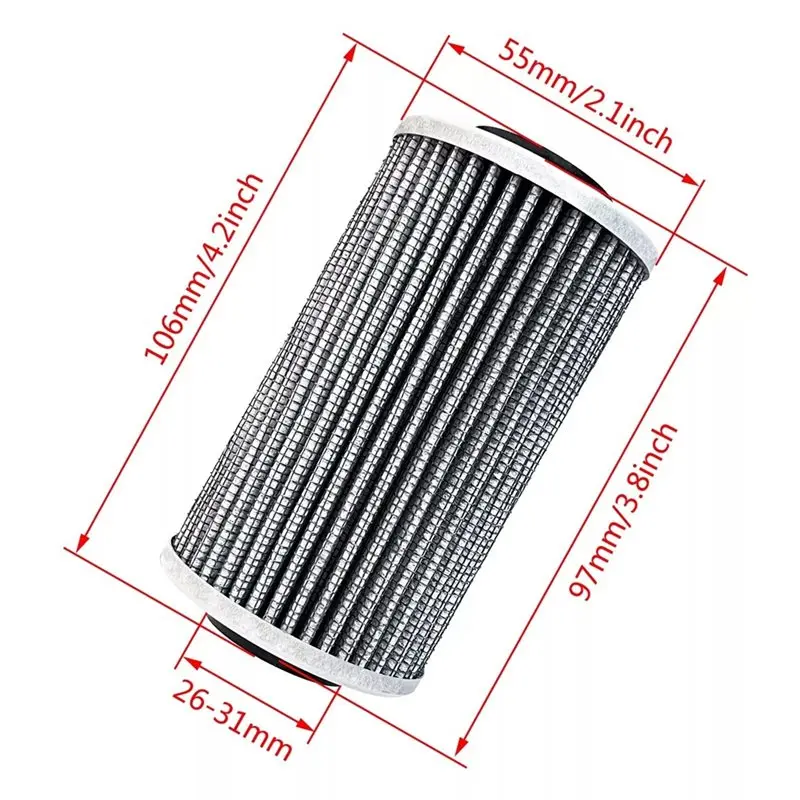 For Sea-Doo BRP Oil Filter 420956744 5Pcs W/O-Rings Fits 130Hp 300Hp GTI RXT RXP GTX-X67A