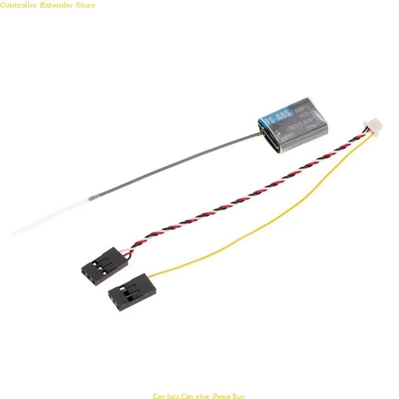 Compact and Reliable 2.4G 8 Channel Mini Receiver FSA8S with PPM i-BUS SBUS Output for FSi4 i6S i6X FSi10 GT2E