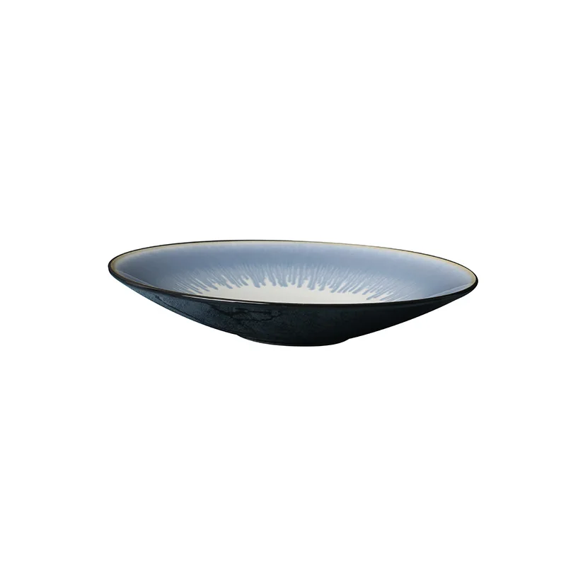 

Underglaze pasta plate, high-end, new bone china, Chinese kiln dish, deep plate