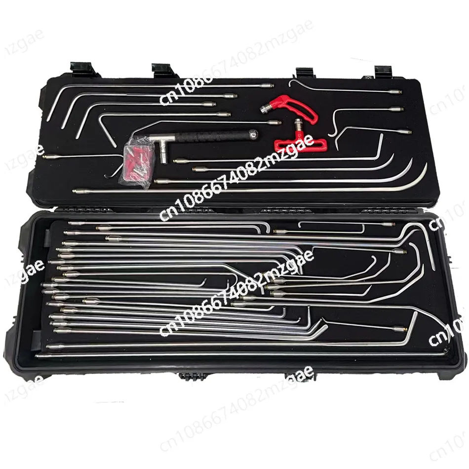 Car Depression Repair 45-piece Set Quick Removal Hook Set Pit Sheet Metal Replaceable Handle Replacement Head Bar Tool