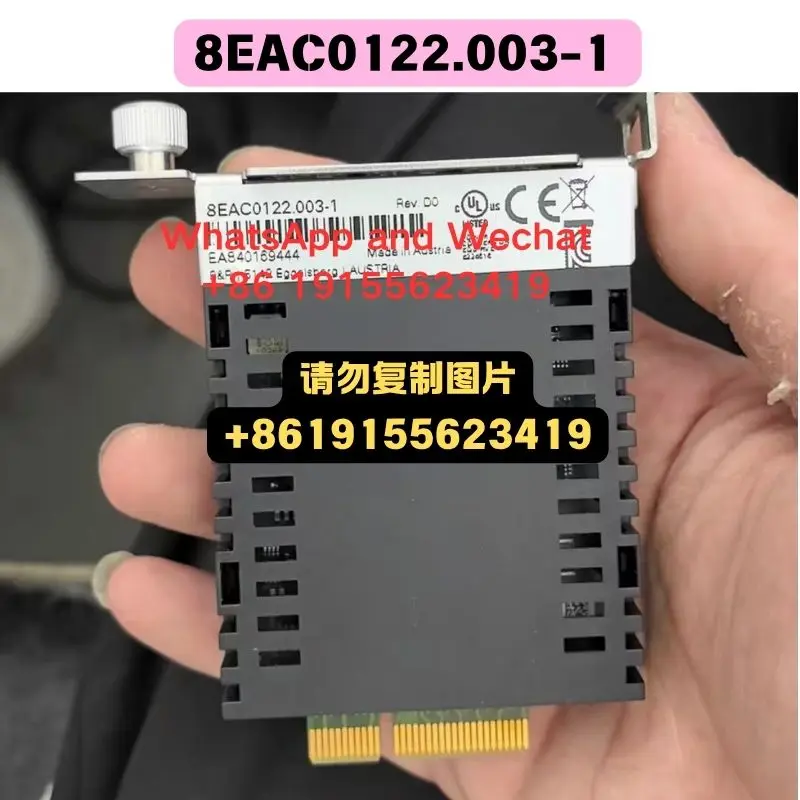 Used OEM disassembled parts 8EAC0122.003-1 card Functional test OK Quick delivery