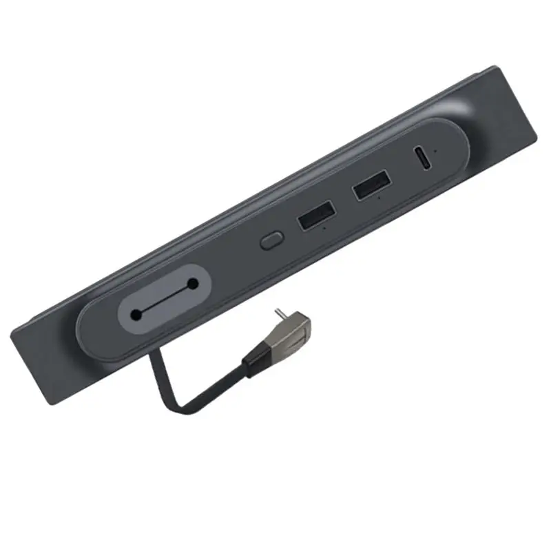 

ABHY-27W Быстрая интеллектуальная зарядная станция с USB-хабом для центральной консоли автомобиля Tesla Model 3/Y 2021-2023, многопортовый адаптер