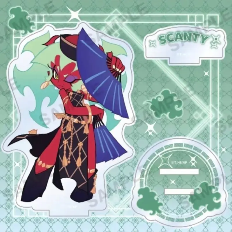 Panty & Stocking with Garterbelt Anime Figures Cute Acrylic Stands  ‌Model Plate Holder Desktop Decoration Birthday Props view 5