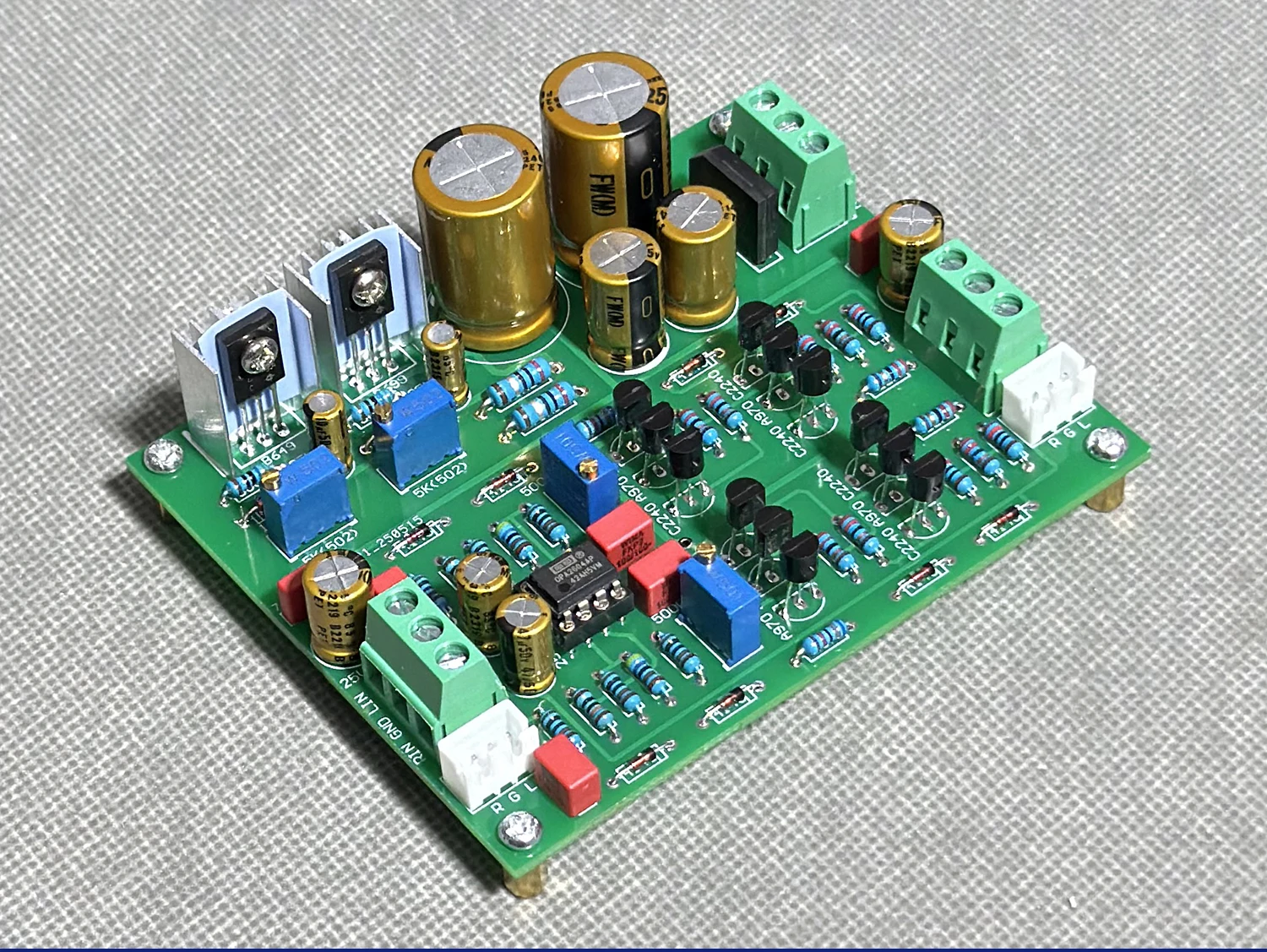 مرجع خط مالان محسّن OPA2604AP عازلة لوحة تضخيم الإشارة قبل المرحلة اللوحة النهائية