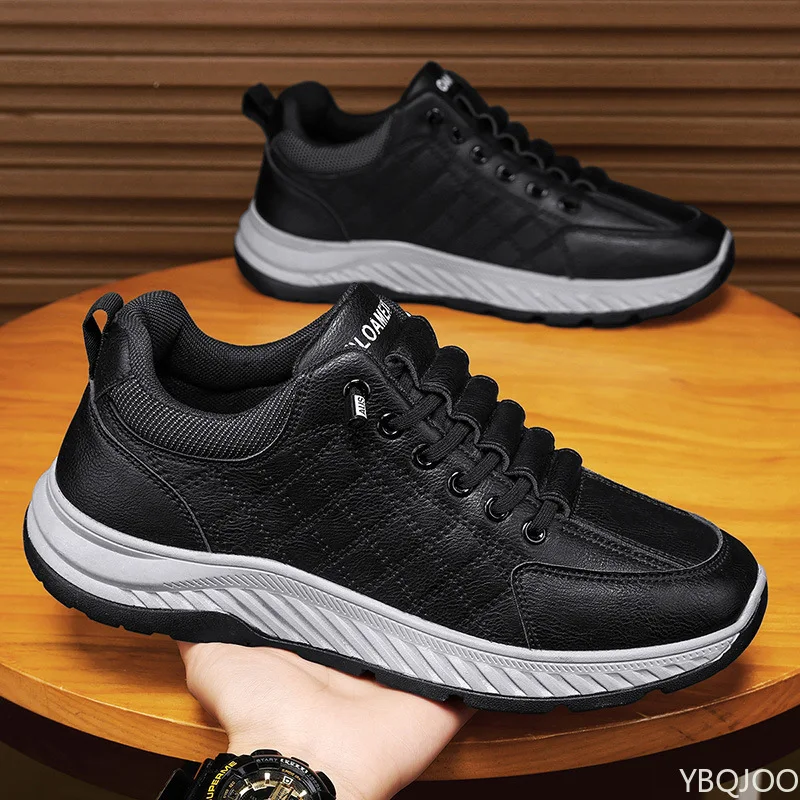 أحذية رياضية مريحة جديدة لربيع وخريف أحذية رجالية مقاومة للانزلاق ومقاومة للاهتراء أحذية رياضية رجالية عصرية متعددة الاستخدامات