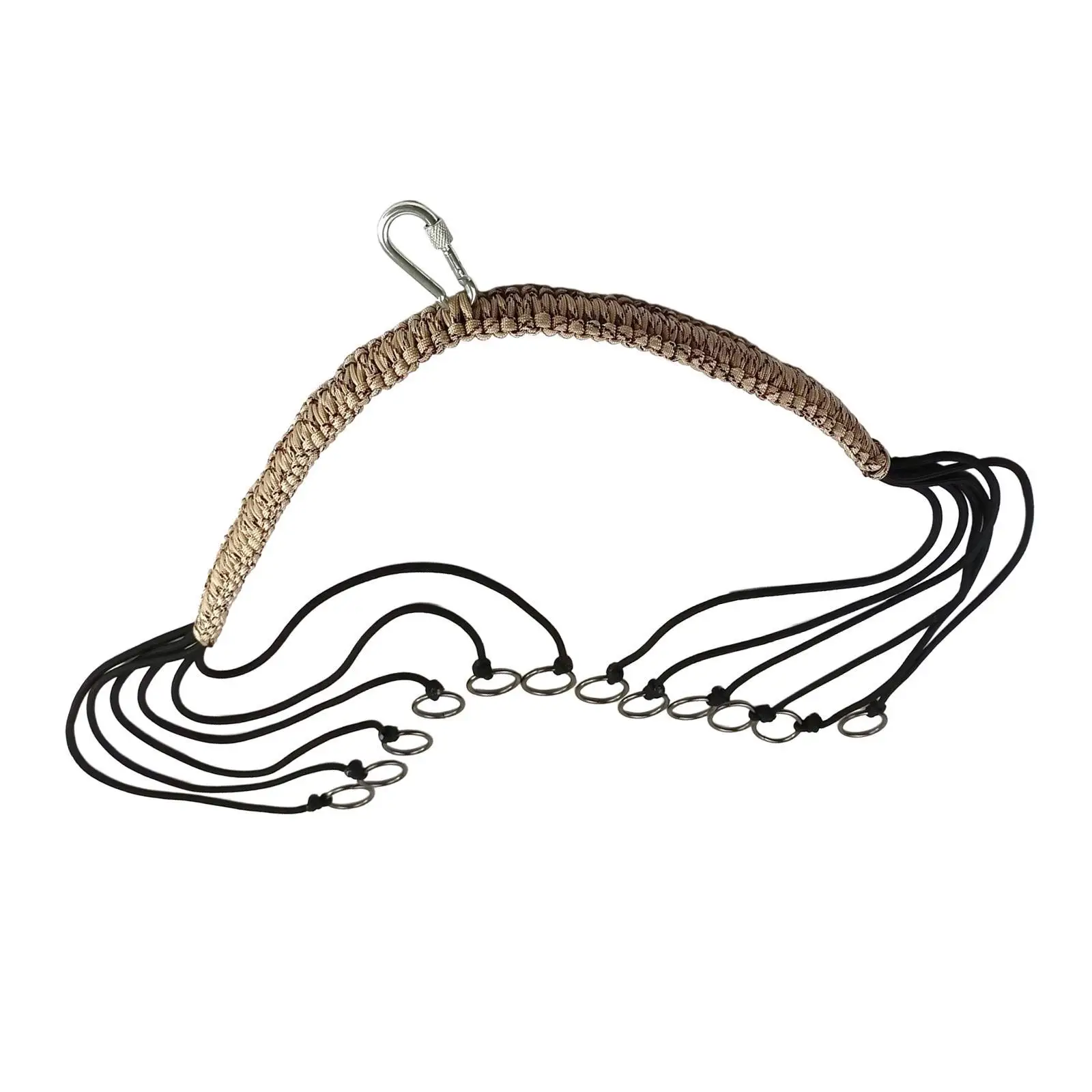Sturdy Paracord Duck Strap Hand Braided Lanyard Heavy Duty Game Bird Carrier for Outdoor Hunting Gear
