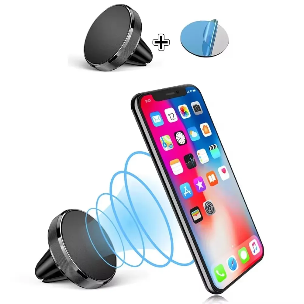

Universal Magnetic Car Phone Holder Stand in Car For iPhone 15 14 X Samsung Magnet Air Vent Mount Cell Mobile Phone Support GPS