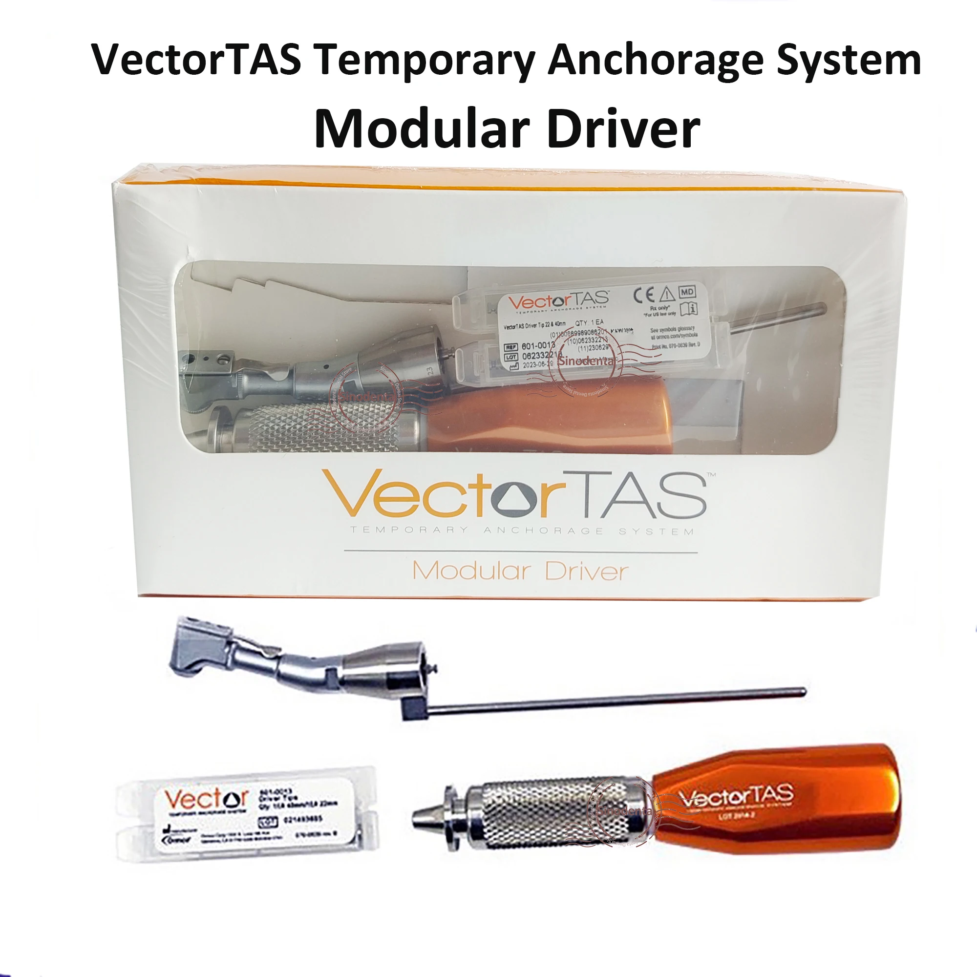 Vector TAS Anchor Screw Implant Tool Set Temporary Anchor System Modular Driver Model 601-0007 Screw Driver for Orthodontic Used