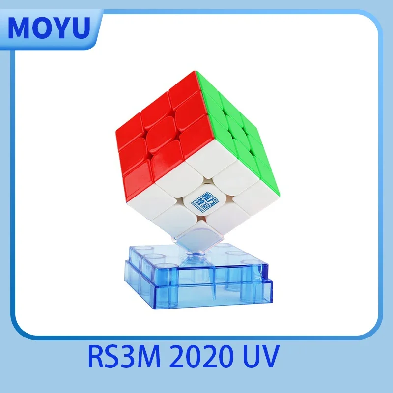 MoYu RS3M UV 3x3 Magnetischer Zauberwürfel Moyu 3x3x3 Würfel RS3M 2020 UV Professionelles Puzzlespielzeug RS3M Cubo Magico