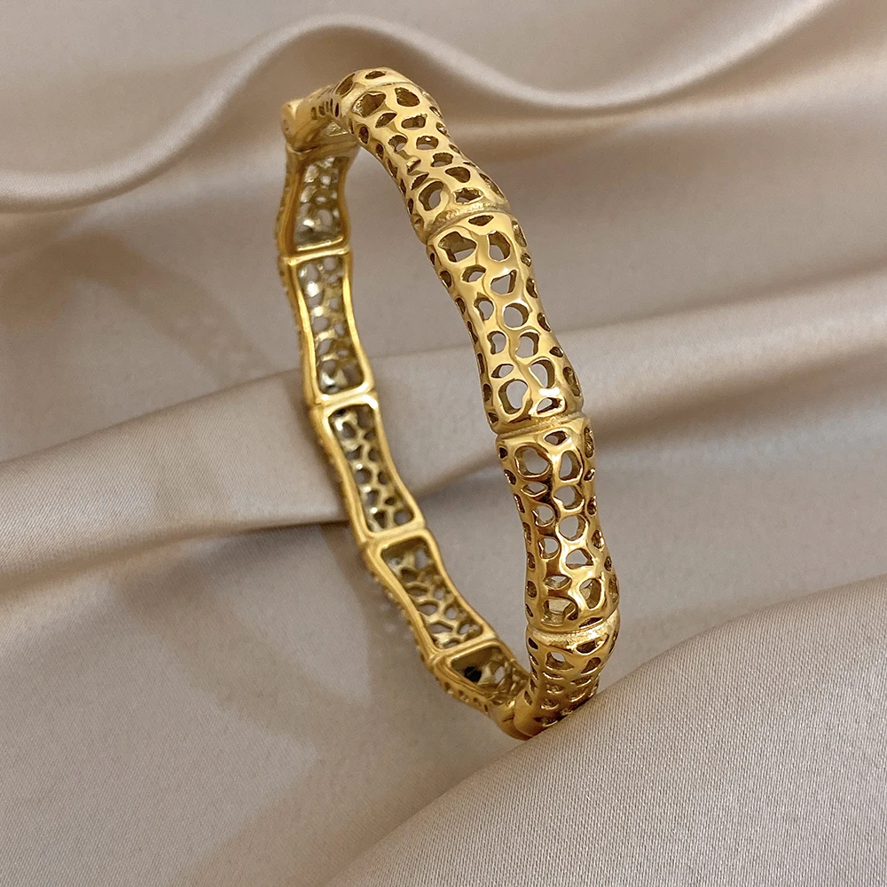 pulseira-vintage-de-aco-inoxidavel-vazada-com-esqueleto-para-mulheres-cor-dourada-A-prova-d'agua-bracelete-de-punho-com-mola-acessorio-de-joalheria-para-festas