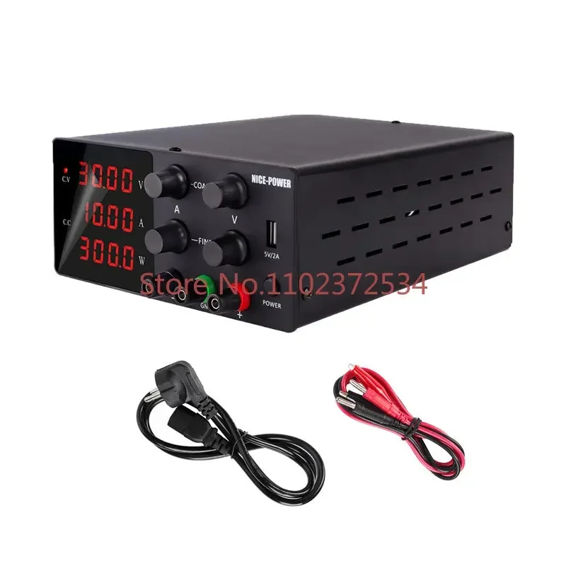 

Nice Power Sps-W3010 30V 10A High Quality Industrial Dc Adjustable Power Supply